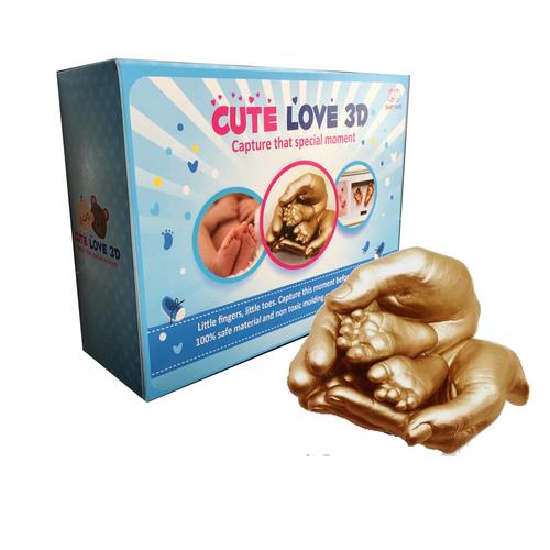 Foto Produk Cetakan Tangan dan Kaki Bayi (Miracle Baby 3D) dari Cute Love