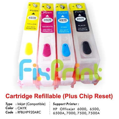 Jual Refillable MCISS HP 920 Auto Reset 