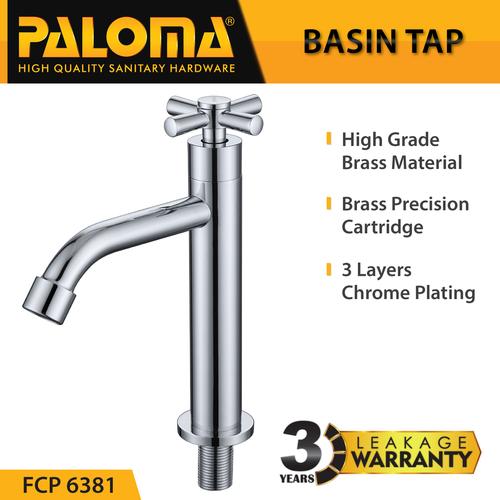Foto Produk PALOMA FCP 6381 Keran Wastafel Sink Cuci Tangan Basin Meja Kran Air dari PALOMA HARDWARE