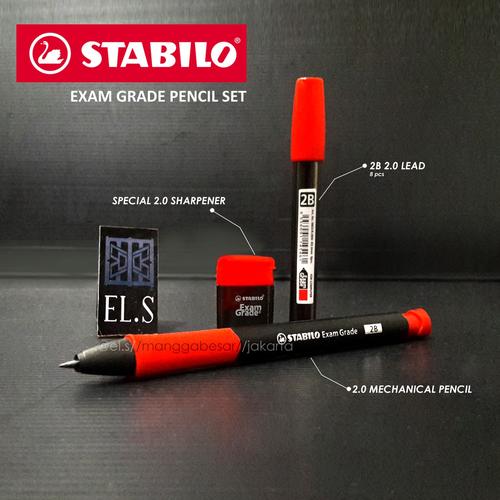 Foto Produk Stabilo Exam Grade Pencil 2.0 2B Set dari eLs_shop