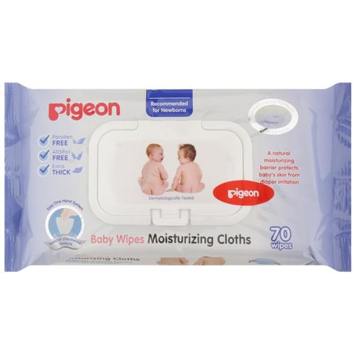 Foto Produk Pigeon - Baby Wipes Moisturizer Clot dari Chubby Baby Shop
