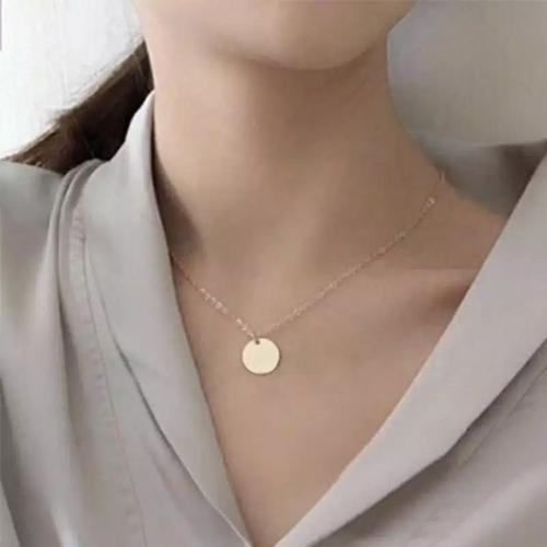 Jual Kalung small simple koin - Emas 