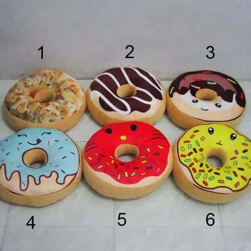 Foto Produk BANTAL DONAT , DONUT PILLOW SOUVENIR KADO TERMURAH dari Mishell Boneka-karpet