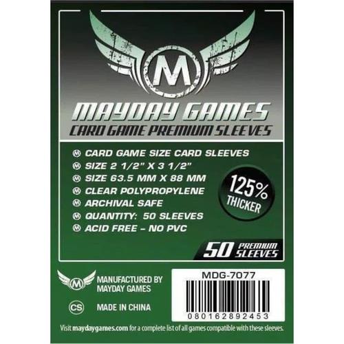 Foto Produk Card Sleeves 63.5x88 mm - Premium MTG - Board Game Sleeves - Mayday dari Toko Board Game