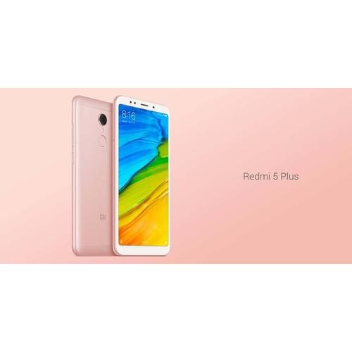 Gambar Xiaomi Redmi 5 Plus Rose Gold RAM 3GB / 32GB dari galerie mayang Kota Palembang Tokopedia