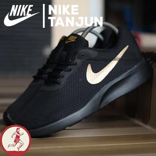 Jual Sepatu Nike Tanjun - Black Black 