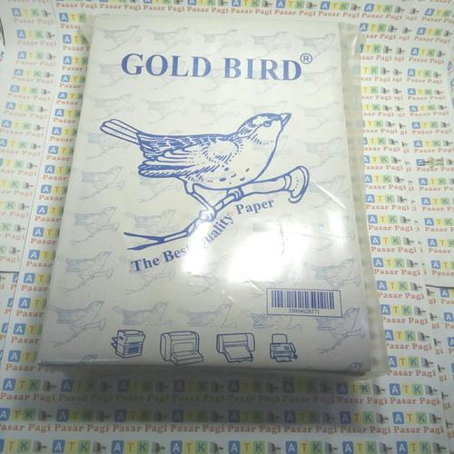 Foto Produk kertas buram A4 / koran A4 merk Gold Bird isi 500 lbr dari ATK Pasar Pagi