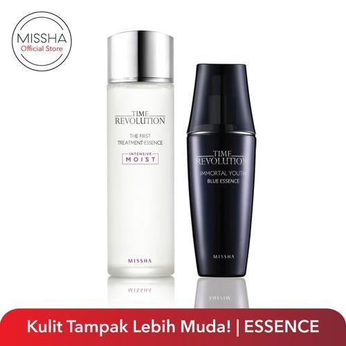 Foto Produk Skin Care Routine (First Treatment Essence + Blue Essence) dari Missha Indonesia