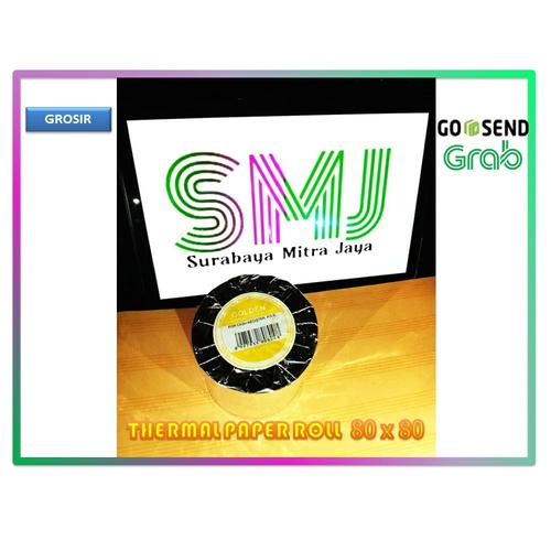Gambar Thermal Paper Roll 80x80 dari Surabaya Mitra Jaya Kota Surabaya Tokopedia