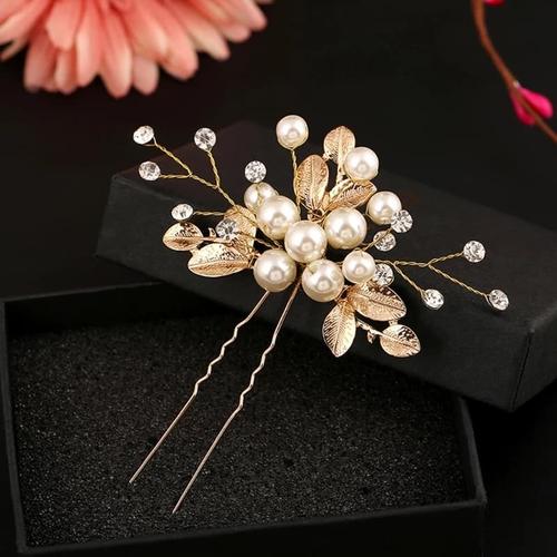 Foto Produk hairpin daun hiasan aksesoris rambut qs228 dari QTINGSHOP