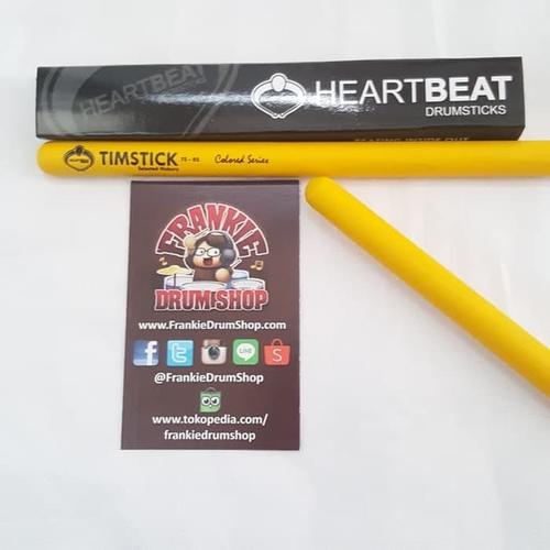 Foto Produk HeartBeat TS-02 - TIMSTICK Colored HBS Timbales Hickory Stick Drum - Kuning dari FrankieDrumShop