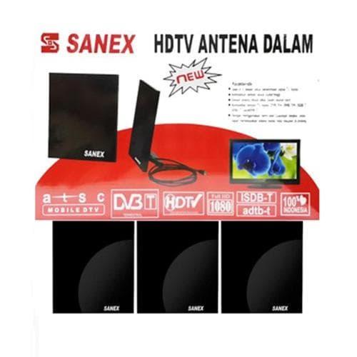 Foto Produk SN-722 Antena TV SANEX HDTV Smart Chip+Bingkai+Kabel indoor/outdoor dari kemilau