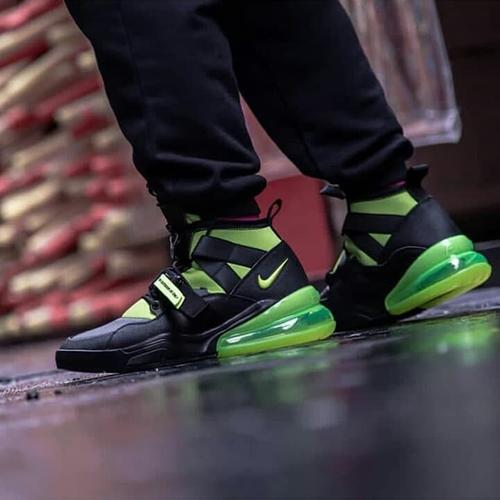 nike air force 270 utility black volt