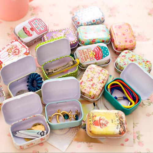 Foto Produk Kotak Kaleng Mini/Tin Can Box Tempat Penyimpanan - Souvenir dari fre's shop