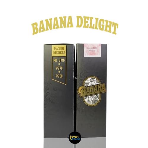 Foto Produk BANANA DELIGHT - 3MG 60ML PREMIUM LIQUID dari Leven
