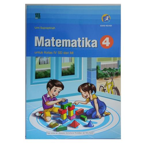 Foto Produk Buku Matematika Kelas 4 SD Kurikulum 2013 Lulus Penilaian Kemendikbud dari Diaz shop depok