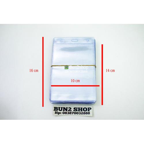 Foto Produk Plastik ID Card / Plastik Panitia 10 x 16 cm / Plastik Untuk Seminar dari Bun2shop
