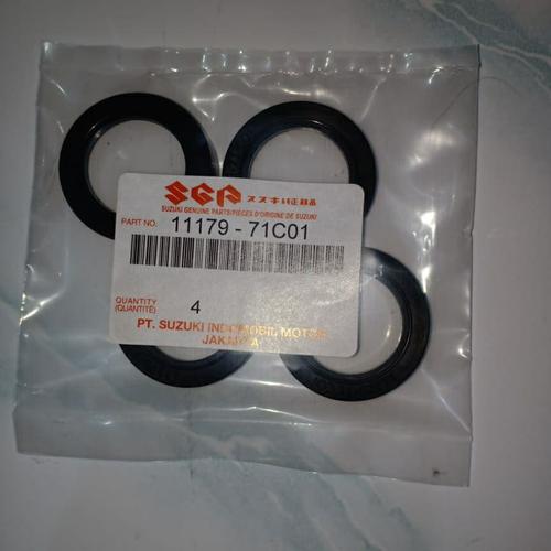 Gambar SEAL BUSI FUTURA INJEKSI/APV HARGA PER SET 4PCS dari pratama sukses mtr undefined Tokopedia