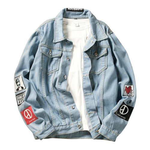 Jual New Style Mens Denim Coats Spring 