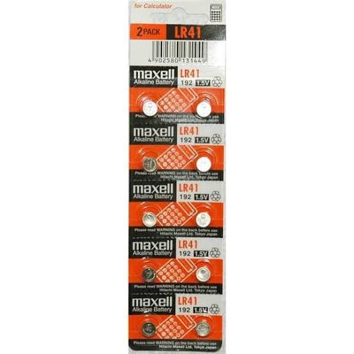 Foto Produk ORIGINAL BATRE / BATERAI / BATTERY MAXELL LR 41 / LR41 / AG 3 / AG3 dari HKR Store