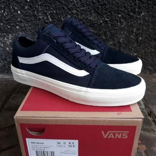 vans old skool lite navy