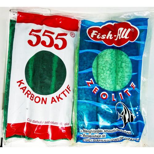 Jual Arang Karbon Aktif Zeolite Filter Aquarium 555 Medium Kota Yogyakarta Kios Kecilku Tokopedia