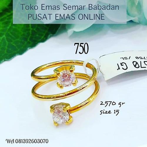 Jual Cincin Untir Swarovski Kab Semarang Toko Emas Semar Manggen2 