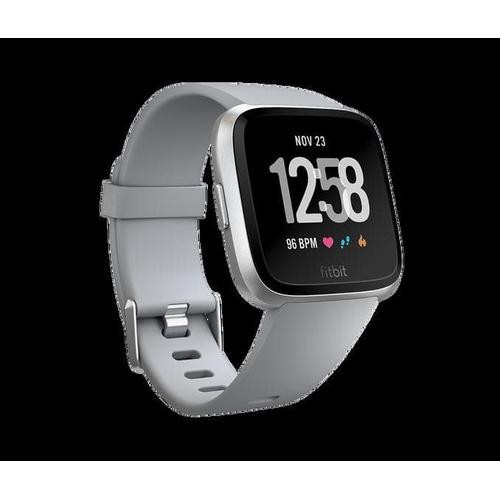 silver fitbit versa