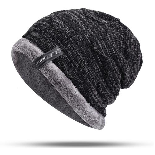 Jual BEST Mens Plus Velvet Knitted 