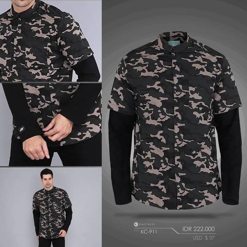 Jual CAMO SHIRT DOUBLE LAYER KC-911 