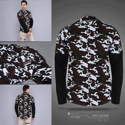 Jual CAMO SHIRT DOUBLE LAYER KC-955 