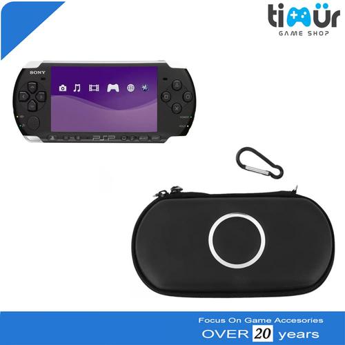Foto Produk Tas Airfoam Pouch Pocket Dompet Case Bag PSP Slim Dan Fat Warna Hitam dari Timur Game Shop