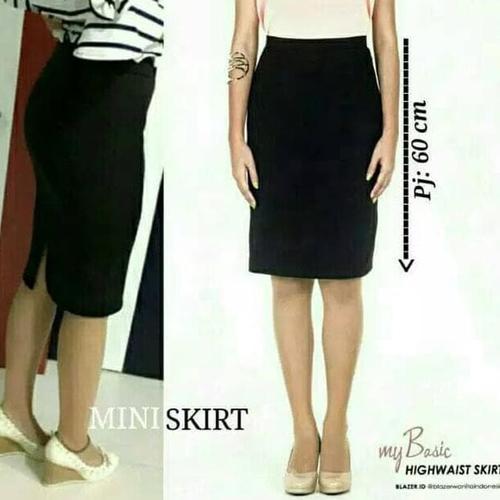 Foto Produk New Skinny Skirt Rok Pendek Wanita Premium Mini Midi Murah Polos dari yongsun store