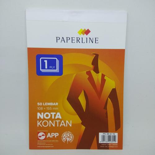 Gambar Nota Kontan - Paperline - 1 Ply kecil / 1 rangkap kecil dari Cipta Trading Jakarta Barat Tokopedia