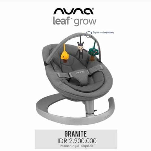 Foto Produk Nuna Leaf Grow Granite Nuna Bouncer Mainan Bayi dan Anak dari Papamama Babyshop