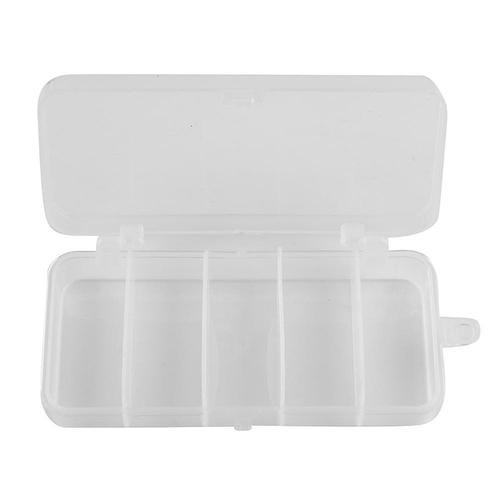 5 Compartments Storage Fly Fishing Case Box Lure Spoon Hook Bait Tackle Box 5 Compartments Storage Fly Fishing Case Box Lure Spoon Hook Bait Tackle Box
