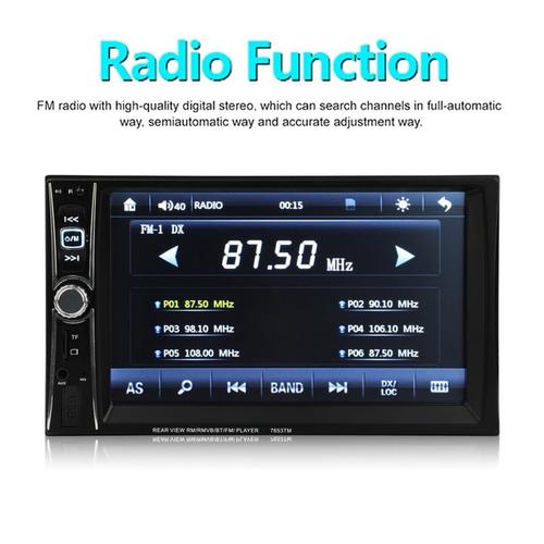 Jual 7653TM MP5 Player 2Din Touch 