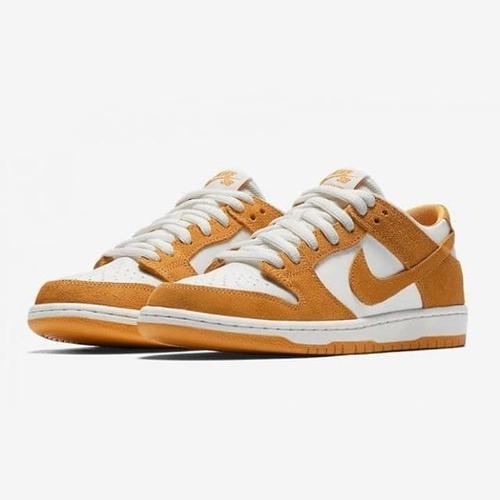 orange and white sb dunks