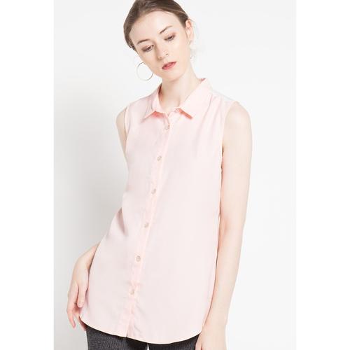 Promo White Mode Lucia Blouse - XXL 