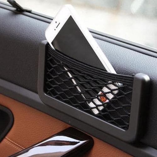 Foto Produk Kantong Jaring Handphone GPS Mobil Car Net Organizer Pocket Bag dari Mahkota Indo Trading