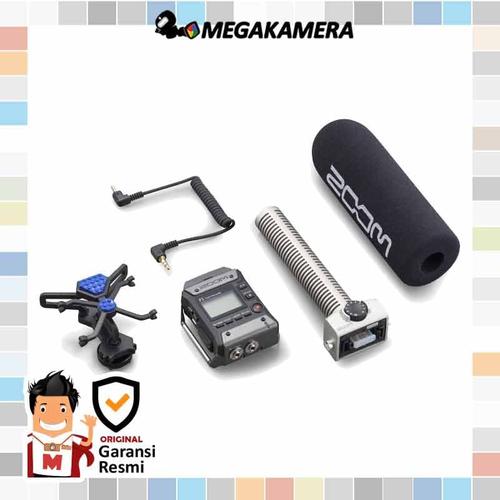 Foto Produk Zoom F1 Field Recorder with Shotgun Microphone dari Megakamera