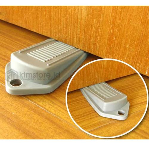 Foto Produk Karet penahan karet pengganjal ganjal pintu Door Stopper Kodaki BB-10 - Putih dari Tchome Official Store