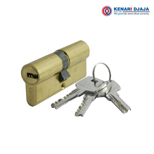 Foto Produk Kunci Pintu Euro Plus Double Cylinder KEND KE610-10 BRS dari Kenari Djaja