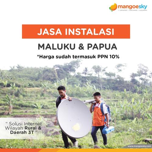 Foto Produk Instalasi Maluku dan Papua dari Telkomsat