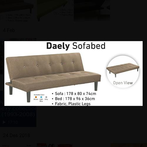 Foto Produk Sofa bed Daely 2 in 1 dari metha colektion
