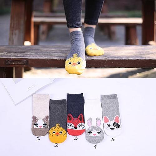 Jual Kaos Kaki Kartun Lucu Hewan Bebek Kartun Kucing Rubah Sock Anjing D122 Jakarta Utara Online Coco Toko Tokopedia