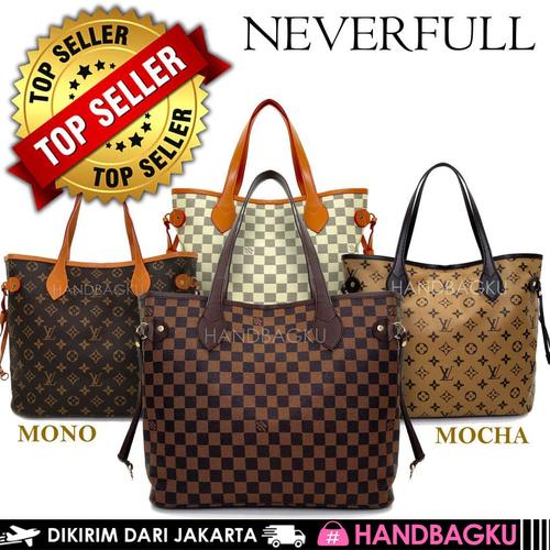Foto Produk TAS LV NEVERFULL MONOGRAM & DAMIER BEST SELLER TERMURAH dari handbagku