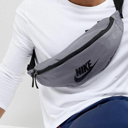 grey nike bumbag