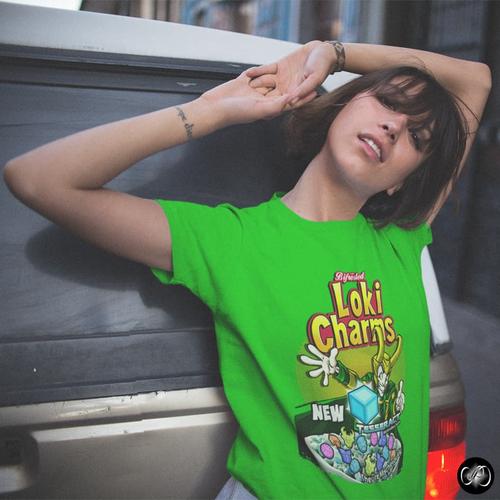 Jual Kaos Baju IMPORT Cereal - Loki 