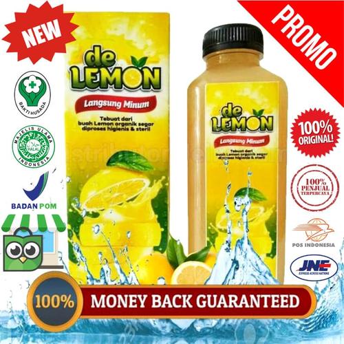 Foto Produk Tips Diet Sehat Alami - DE LEMON Langsung Minum - 100% ASLI ORIGINAL dari QnC Walatra